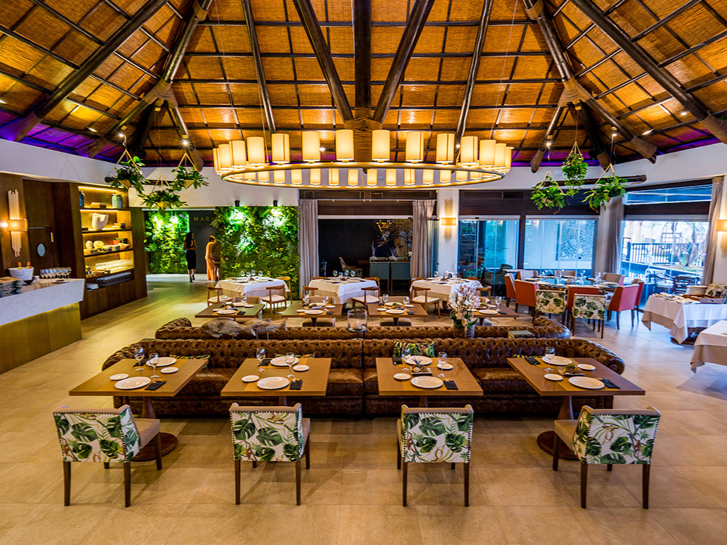 Maraú Beach club restaurante. Proyecto contract